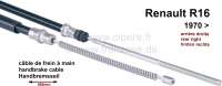 renault hand brake cable r16 rear on right P84120 - Image 1