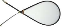 Alle - R4, hand brake cable, front on the right. Suitable for Renault R4, to year of construction
