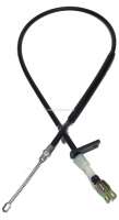 Alle - R4, hand brake cable, front on the right. Suitable for Renault 4 GTL, front on the right +
