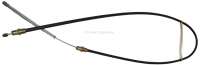 Renault - R4, hand brake cable, rear on the right. Suitable for Renault R4 GTL + R4 F6, of year of c