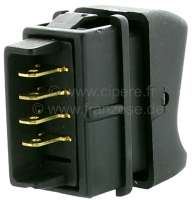 Renault - Rocker switch for the blower for heating ((2 speeds). Suitable for Renault R4, starting fr