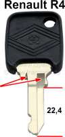renault ignition locks blank key starter lock door P83360 - Image 1