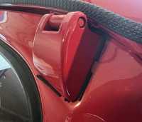 Renault - R4, hinge for the boot lid (left + right). Suitable for the Renault R4 sedan. These hinges