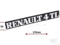 renault luggage compartment lid attachments rear doors r4 tl emblem P87909 - Image 1