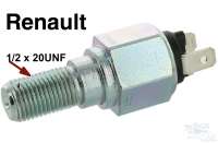 Renault - R4/R8R10/Dauphine, stop light switch in the master brake cylinder. Thread: 1/2 x 20UNF. Su