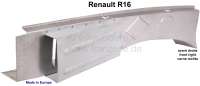 Renault - R16, Fender securement edge, in front on the right (repair sheet metal). Suitable for Rena