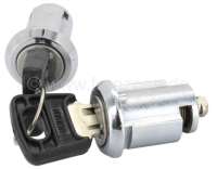 Renault - R16, lockcylinder (2 fitting) with 2x key. Suitable for Renault R16 with central locking. 
