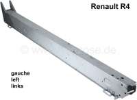 Renault - R4, Box sill (entrance cross-beam) on the left, completely. Suitable for Renault R4. Made 