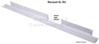 R4, Box sill repair sheet metal, on the right (exterior). Suitable for Renault