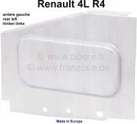 R4, Closing sheet at the rear right, for the side member. Suitable for Renault