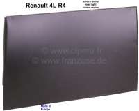 Renault - R4, Door sheet metal outside, largely (repair sheet metal). In the rear on the right. Suit