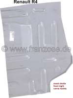 renault r4 floor pan section front on right sheet P87012 - Image 1
