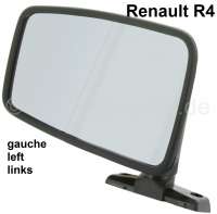 renault r4 mirror on left plastic housings black P87193 - Image 1