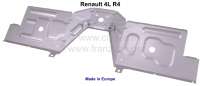 renault r4 pedal floor plate completely inclusive engine tunnel P87691 - Image 1
