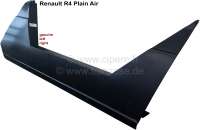 Renault - R4, Plein air side panel on the left. Very high-quality reproduction out of sheet metal. C