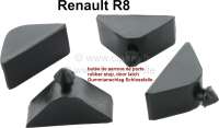 Renault - R8, Rubber stop (4 item) for the door latch (the rubber is mounted in the corner of the do
