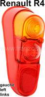 renault rear lighting r4 taillight cap on left indicator is P85101 - Image 1