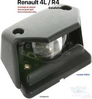 renault rear lighting r4estafette licence plate light complete version seima P85219 - Image 1