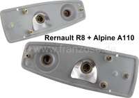 Renault - R8/A110, support for tail lamp (2 pieces). Suitable for Renault R8 + Alpine A110.