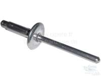 Renault - R4, rear mudguard: Rivets (blind rivets with large head) for fixing the rear mudguards, to