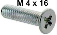 Alle - R4, mirror fixing bolt (for the synthetic mirror). Thread: M4 x 16mm. Upward gradient: 0,7