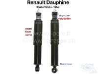 renault shock absorber suspension balls dauphinefloride front 2 fittings P83189 - Image 1