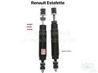 Renault - Estafette, shock absorber front (2 fittings). Suitable for Renault Estafette, of year of c