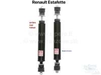 Alle - Estafette, shock absorber rear (2 fittings). Suitable for Renault Estafette, of year of co