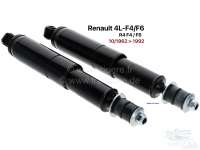 Renault - R4-F4/ R4-F6, shock absorber rear (2 fittings). Suitable for Renault R4 F4 + F6, of year o