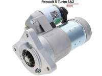 Alle - High performance starter motor. Suitable for Renault 5 Turbo 1&2 (mid-engine)! Extremely s