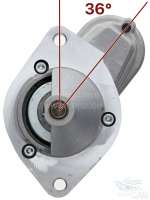 Alle - Starter motor (new part), suitable for Renault R4, starting from year of construction 07/1