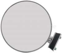Citroen-2CV - 4CV, wing mirror round. For mounting at the door. Suitable for Renault 4CV.