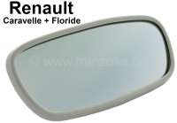 Renault - Caravelle/Floride, inside mirror (glass) with synthetic frame. Suitable for Renault Carave