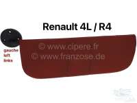 renault sun screen inside mirror r4 visor left colour red P88849 - Image 1