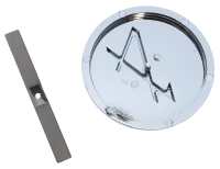 Renault - R5, rim hub cover. Suitable for Renault R5 Alpine. 1 set for 4 rims! Or. No. 6000003184 + 