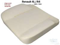 renault upholstery suspension seats r4 foam front seat P88225 - Image 1