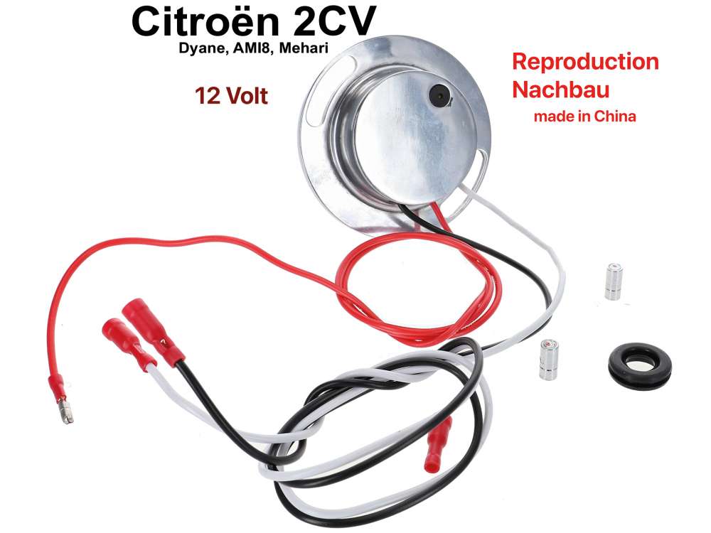 Citroen-2CV - allumage électronique 12 volts, Citroën 2CV6, refabrication de qualité moindre que notr