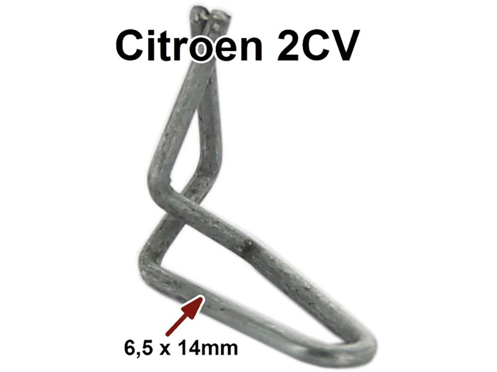 Citroen-2CV - agrafe de baguettes de porte, 2CV