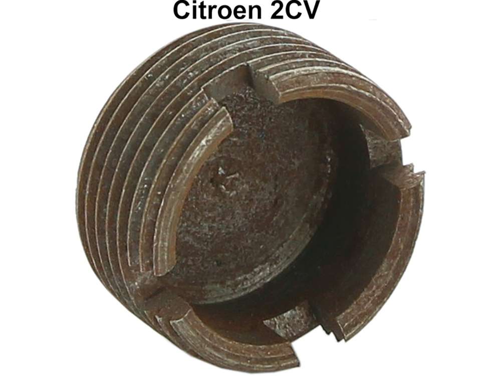 Citroen-2CV - écrou de barre de direction comme d'origine, 2CV,  refabrication, rouille superficielle