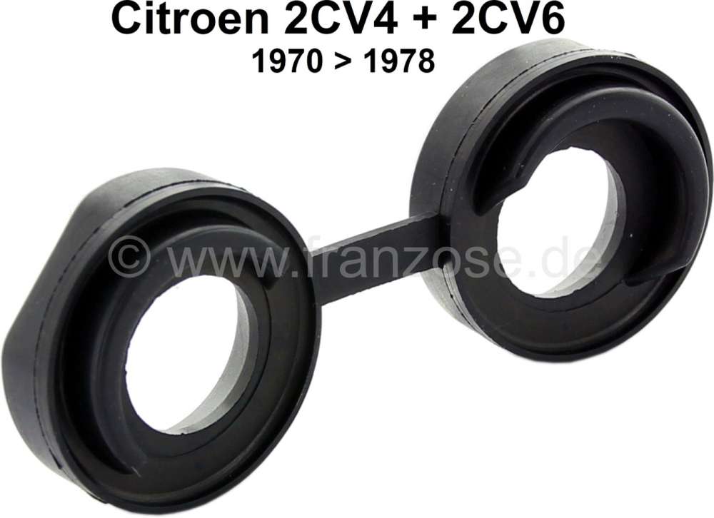 Citroen-2CV - joint lunette sur tube enveloppe, Citroën 2CV4 et 2cv6 de 1970 à 1978, l'unité