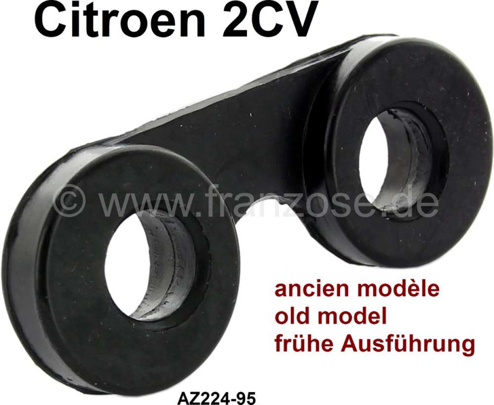 Citroen-2CV - joint lunette sur tube enveloppe, Citroën 2CV ancien modèle années 50, n° d'origine: A
