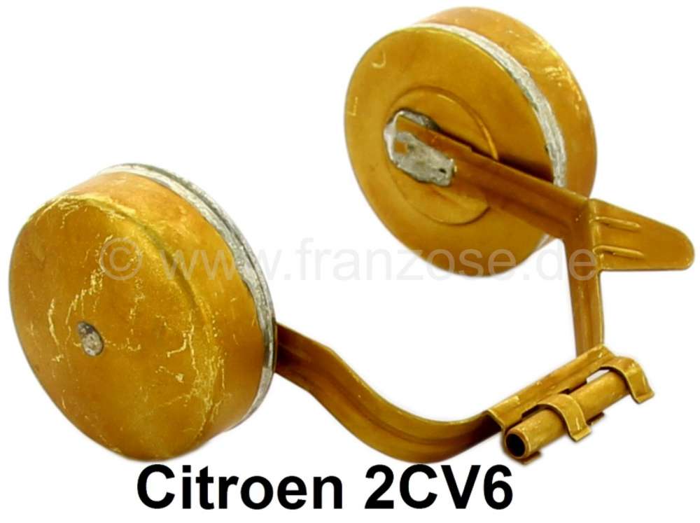 Citroen-2CV - flotteur, Citroën 2CV6, pour carburateur Solex double-corps. Le flotteur du carburateur e
