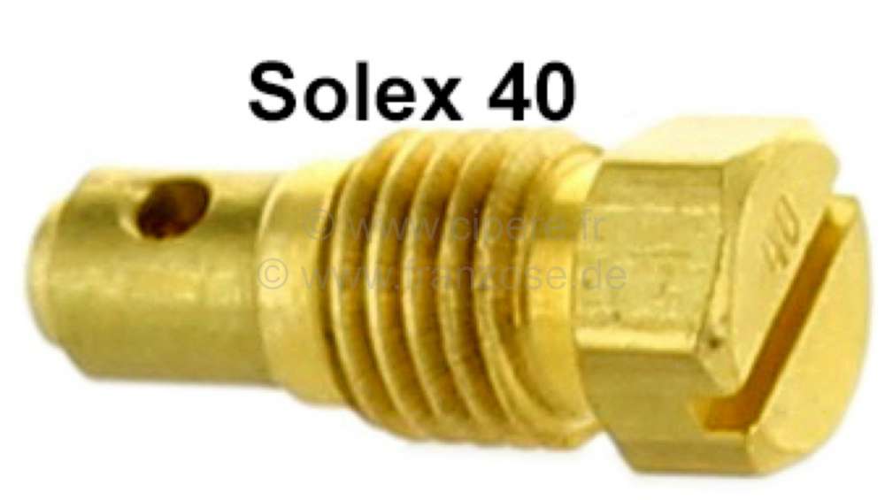 Citroen-2CV - gicleur de carburateur Solex 40, 2CV