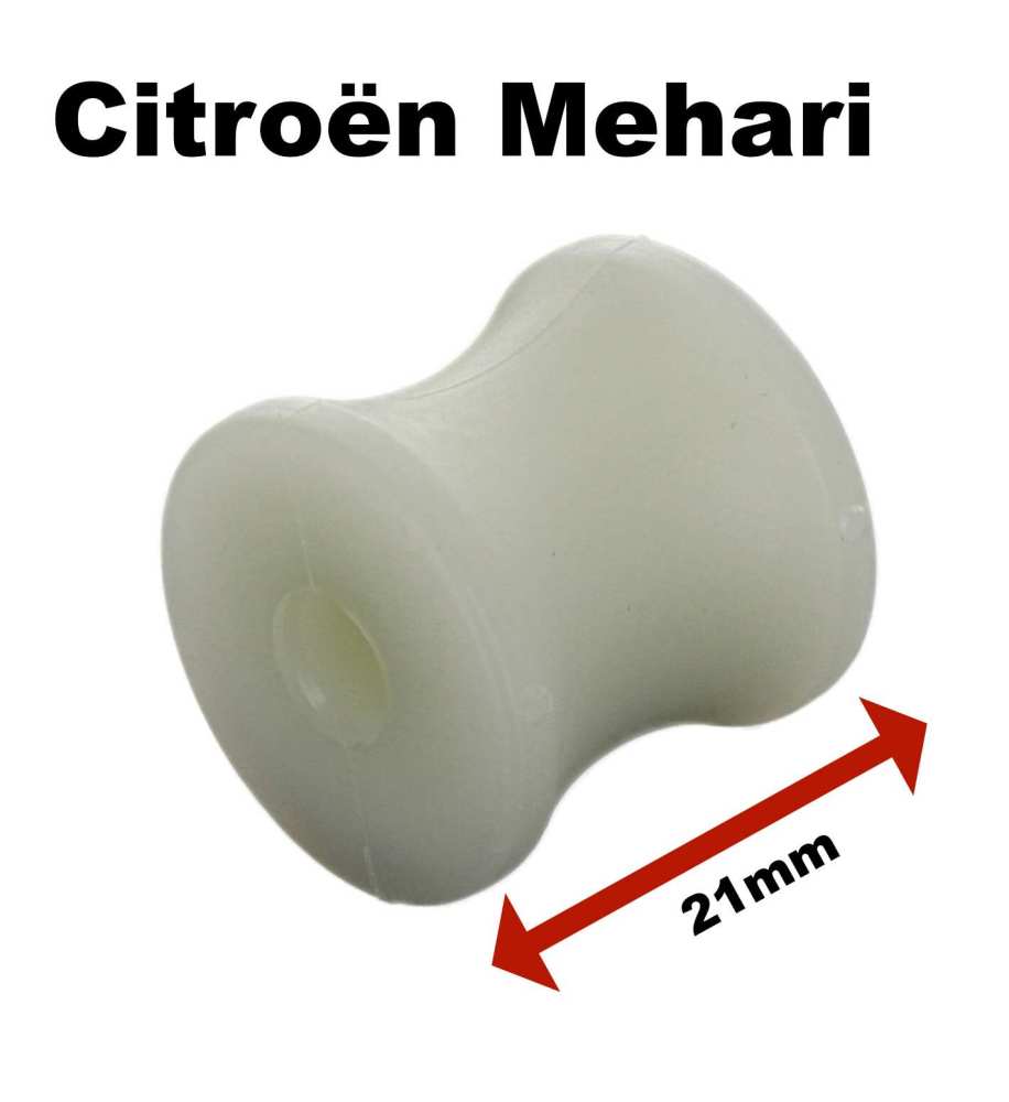 Sonstige-Citroen - galet teflon sous le siège, Citroën Mehari, palier pour réglage de l'avance du siège.