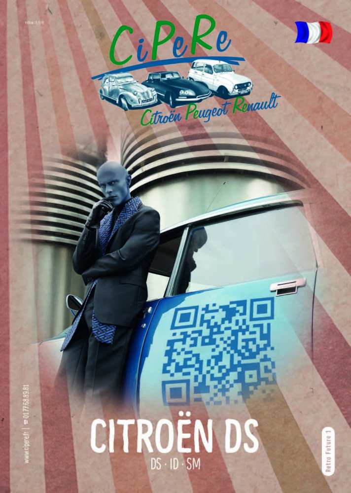 Citroen-2CV - catalogue illustré DS en français, édition Retro Future 1, 400 pages, catalogue CIPERE 