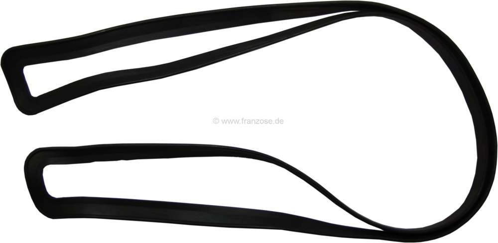 Citroen-2CV - volet d'aération, Citroën 2cv, joint caoutchouc du volet d'aération sous pare-brise, re