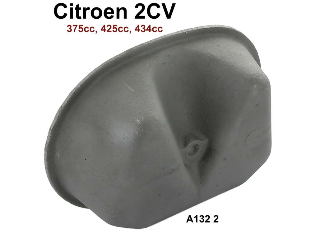 Citroen-2CV - couvre-culasse aluminium, 2CV, pièce d'origine Citroën. Pièces montés sur moteurs 375c