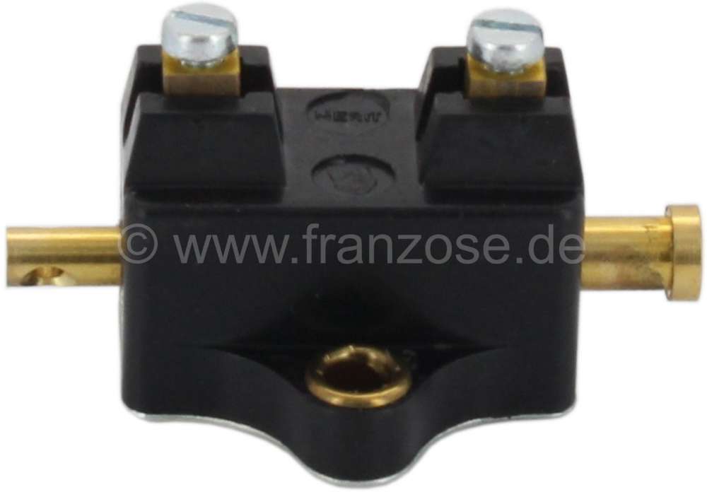 Citroen-2CV - contacteur de feu de stop universel. Le contacteur laisse passer le courant en phase sans 