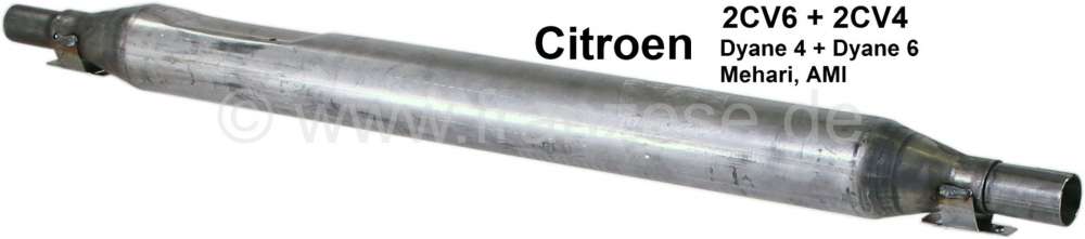 Citroen-2CV - échappement, 3ème partie, Citroën 2CV6, 2CV4, Dyane, Ami6 et Mehari silencieux, produit