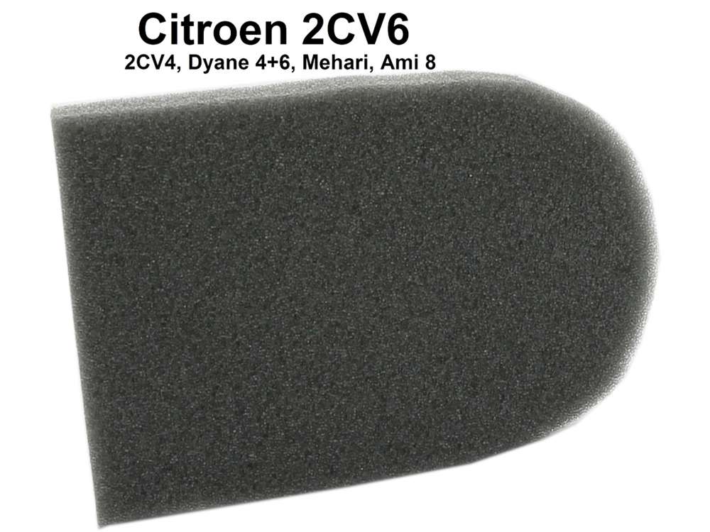 Citroen-2CV - plaques de mousses sur les volets d'échangeurs d'air (l'unité), 2CV4, 2CV6